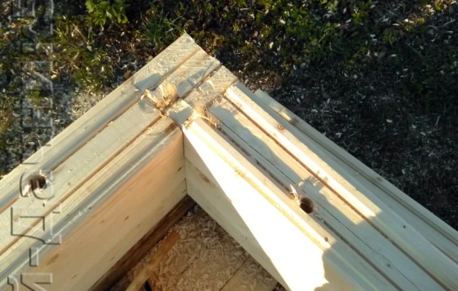 4 Брусовая баня Б-35 6×8, 42 м², Московская область, Рузский райн, Деревня Подолы (16)